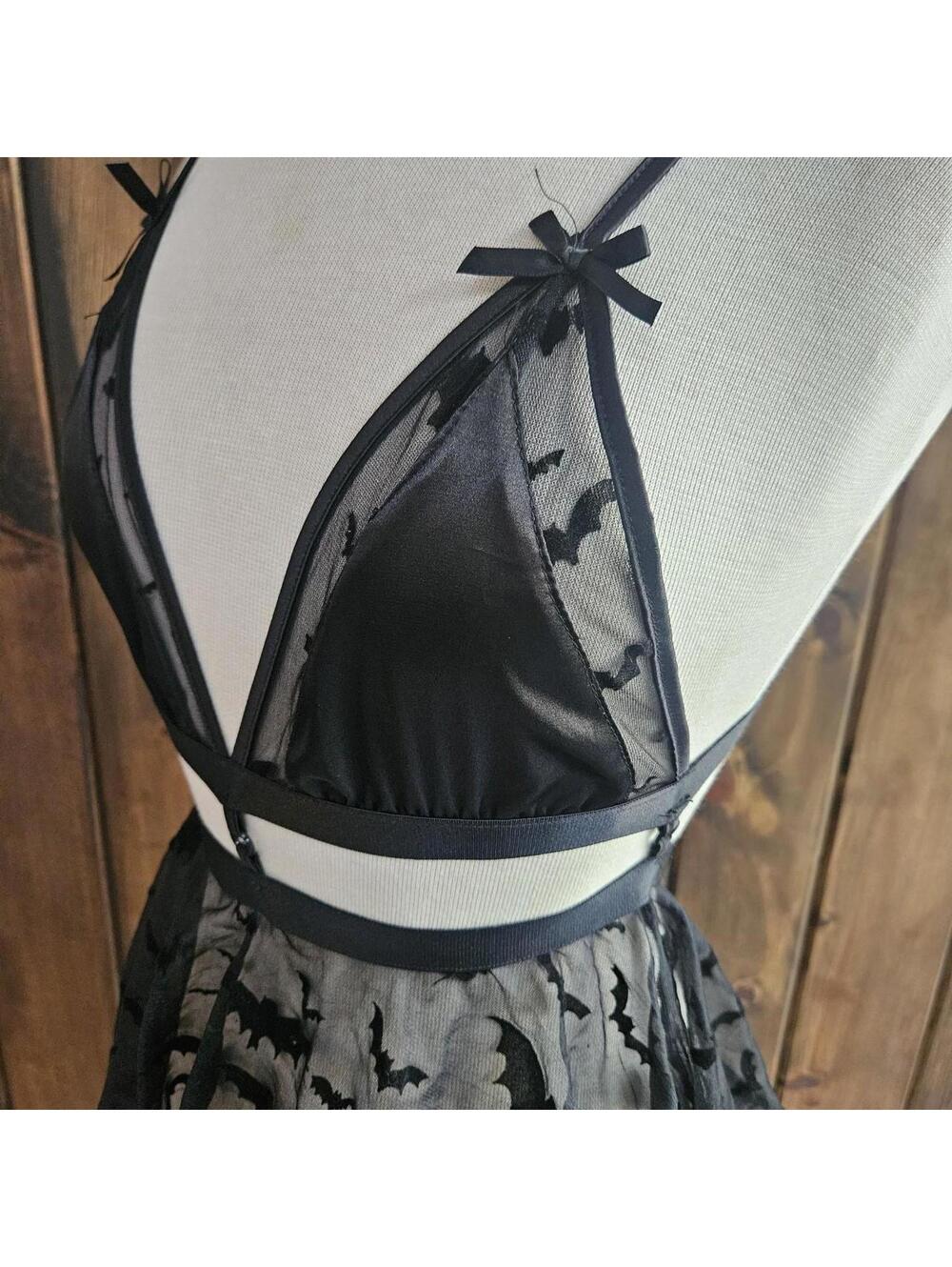 Bat Babydoll Goth Punk Rave, small - Picture 5 of 6